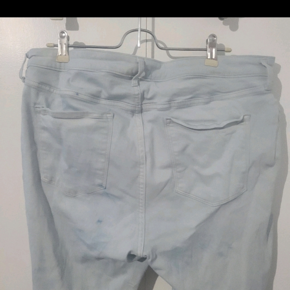 Old Navy Light Blue Rockstar Jeans - Picture 5 of 7